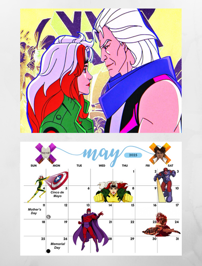 X-Men 97  Wall Calendar 2025