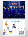 BTS Wall Calendar 2025