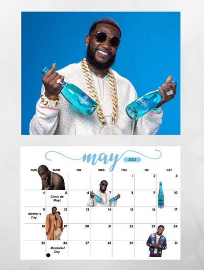 Gucci Mane 2025 Wall Calendar