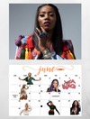 Afrobeats 2025 wall calendar