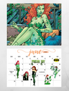 DC Super Villians 2025 Wall Calendar