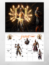 MORTAL KOMBAT 1  Wall Calendar