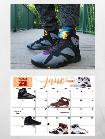 Jordan Collection Wall Calendar 2025