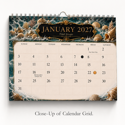 Living Portals 2027 Wall Calendar