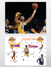 NBA legends Top 12 wall calendar 2025