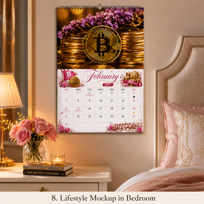 Bitcoin Is King Wall Calendar 2027