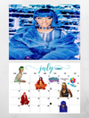 90s women of hip hop wall calendar 2025