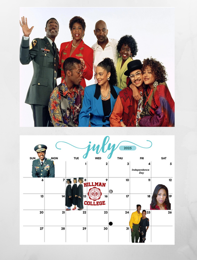 It’s A Different World 2025 Calendar