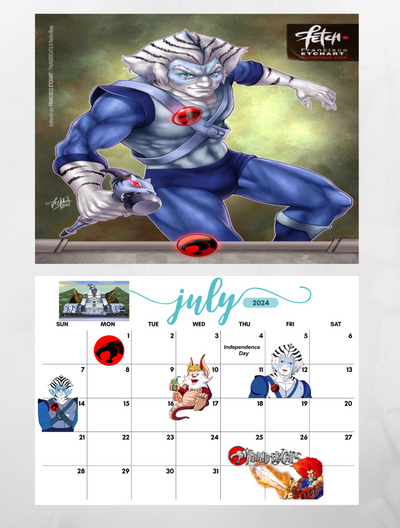 Thundercats Wall Calendar 2024