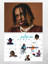 Afrobeats 2025 wall calendar