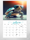 Sacred Animals 2025 Wall Calendar