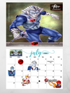 THUNDERCATS Wall Calendar 2025