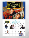 BLACK 90’s TV SHOWS 2025 Wall Calendar