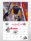 Gundam Wall Calendar 2025