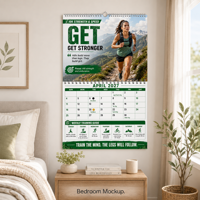 2027 Running Training Calendar — 5K, 10K, Half & Full Marathon Training Guide
