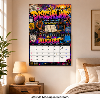 Words of Power 2027 Wall Calendar — 12 Months of Bold Art & Daily Motivation