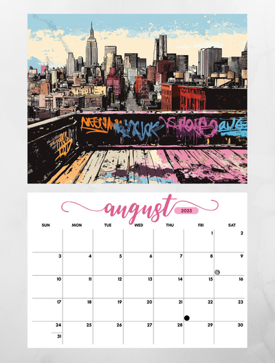 City View wall calendar