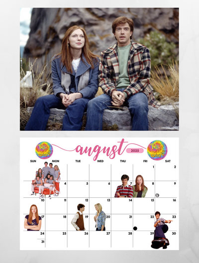 That 70s Show Wall Calendar 2025