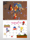 Sonic The Hedgehog 2025 Calendar