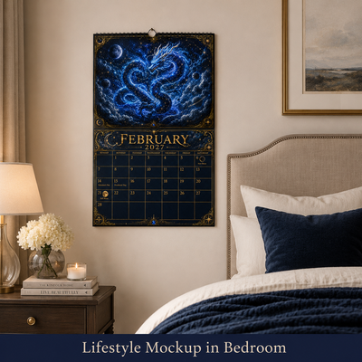 Galactic Animal Spirits 2027 Wall Calendar