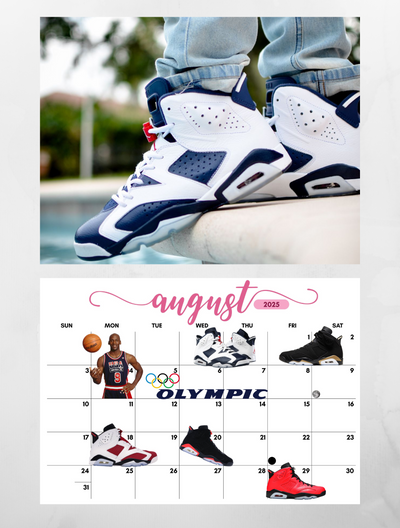 Jordan Collection Wall Calendar 2025