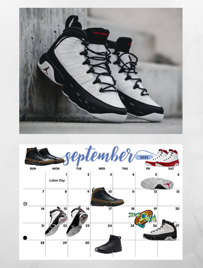 Jordan Collection Wall Calendar 2025