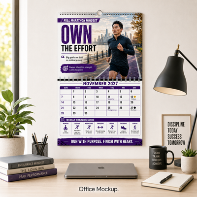 2027 Running Training Calendar — 5K, 10K, Half & Full Marathon Training Guide