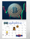 Bitcoin is king Wall calendar 2025