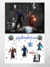 Mortal Kombat 1 Wall Calendar