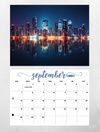 City View wall calendar