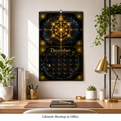 Sacred Geometry Calendar 2027