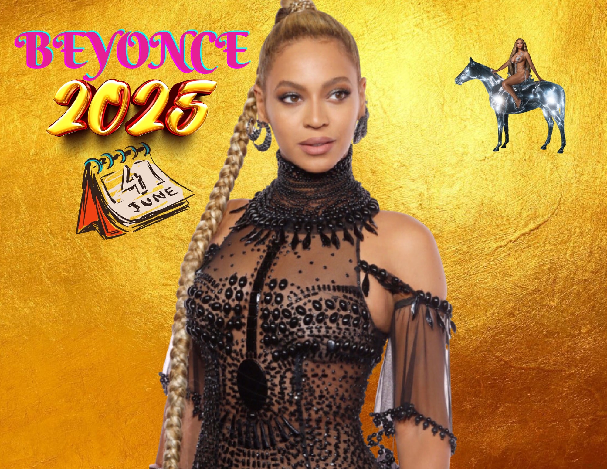 Beyoncé Wall Calendar 2025