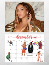 Beyonce calendar 2025