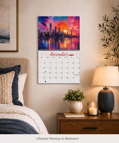 City View Wall Calendar 2027