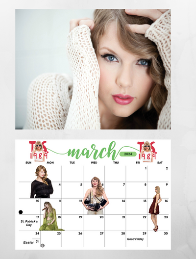Taylor Swift Calendar 2024