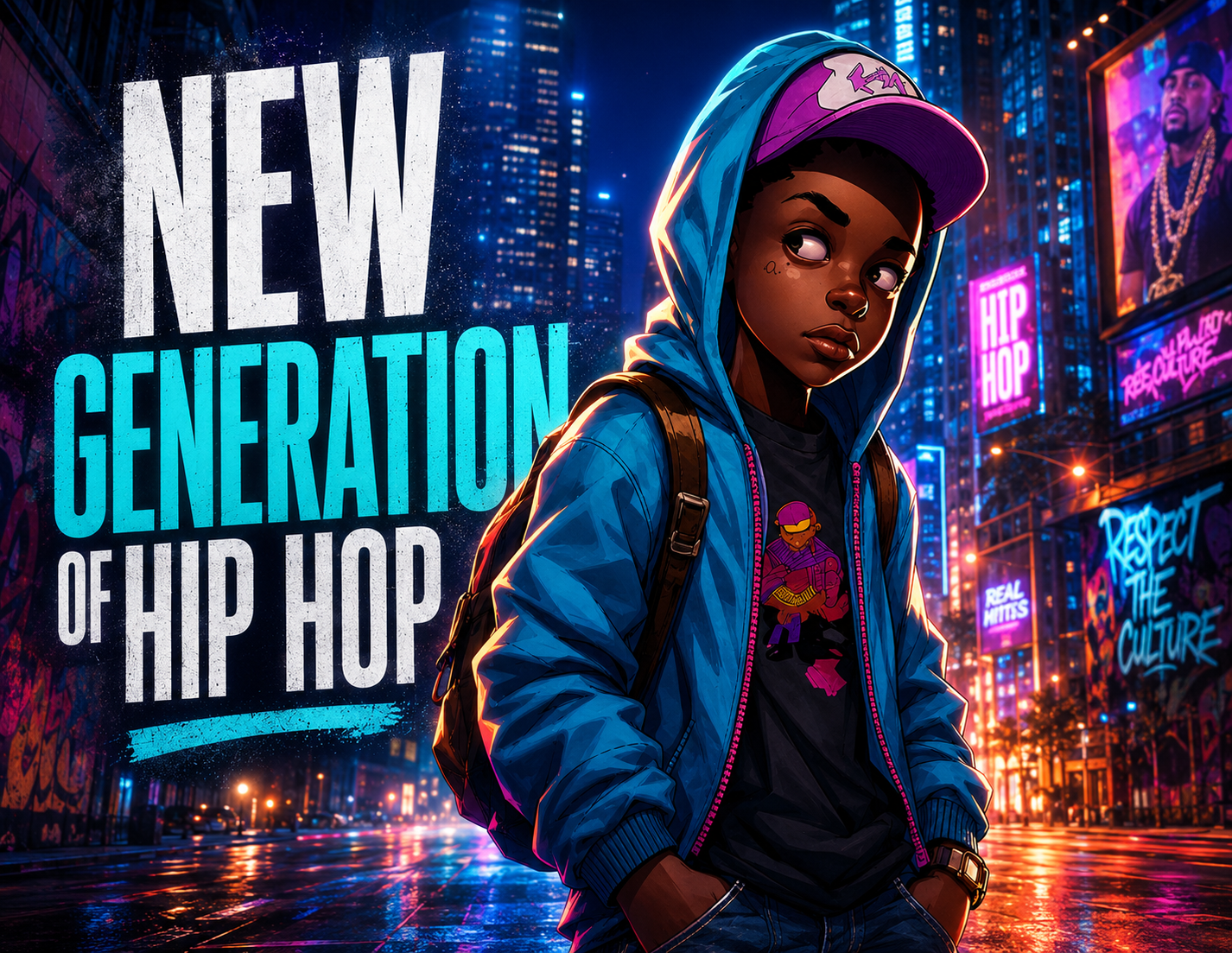 New Generation of Hip Hop Part 2 Wall Calendar 2027