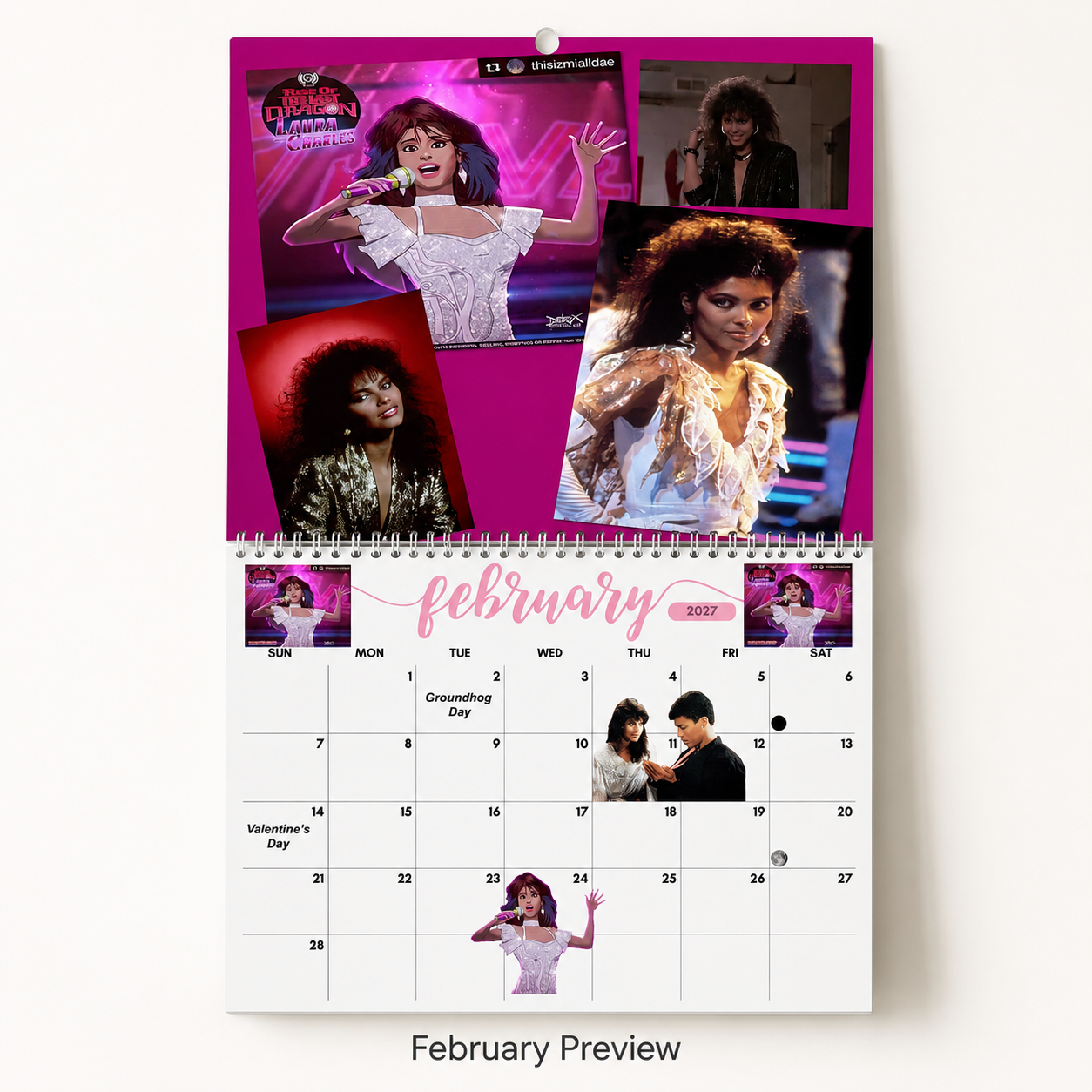 The Last Dragon Wall Calendar 2027