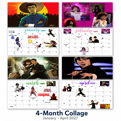 The Last Dragon Wall Calendar 2027
