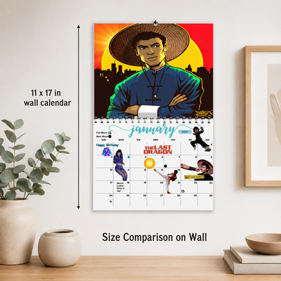 The Last Dragon Wall Calendar 2027