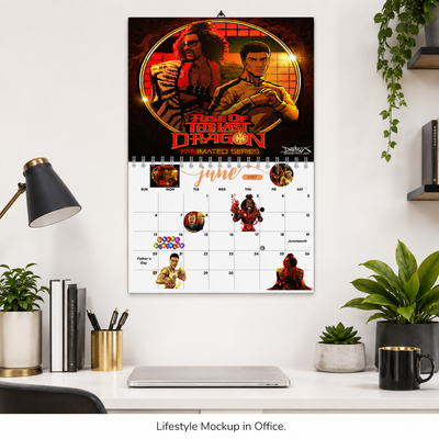 The Last Dragon Wall Calendar 2027