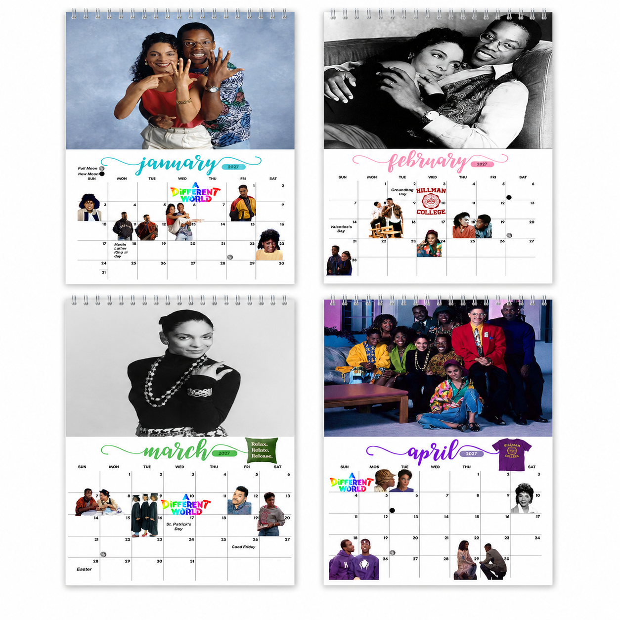 It's A Different World Wall Calendar 2027