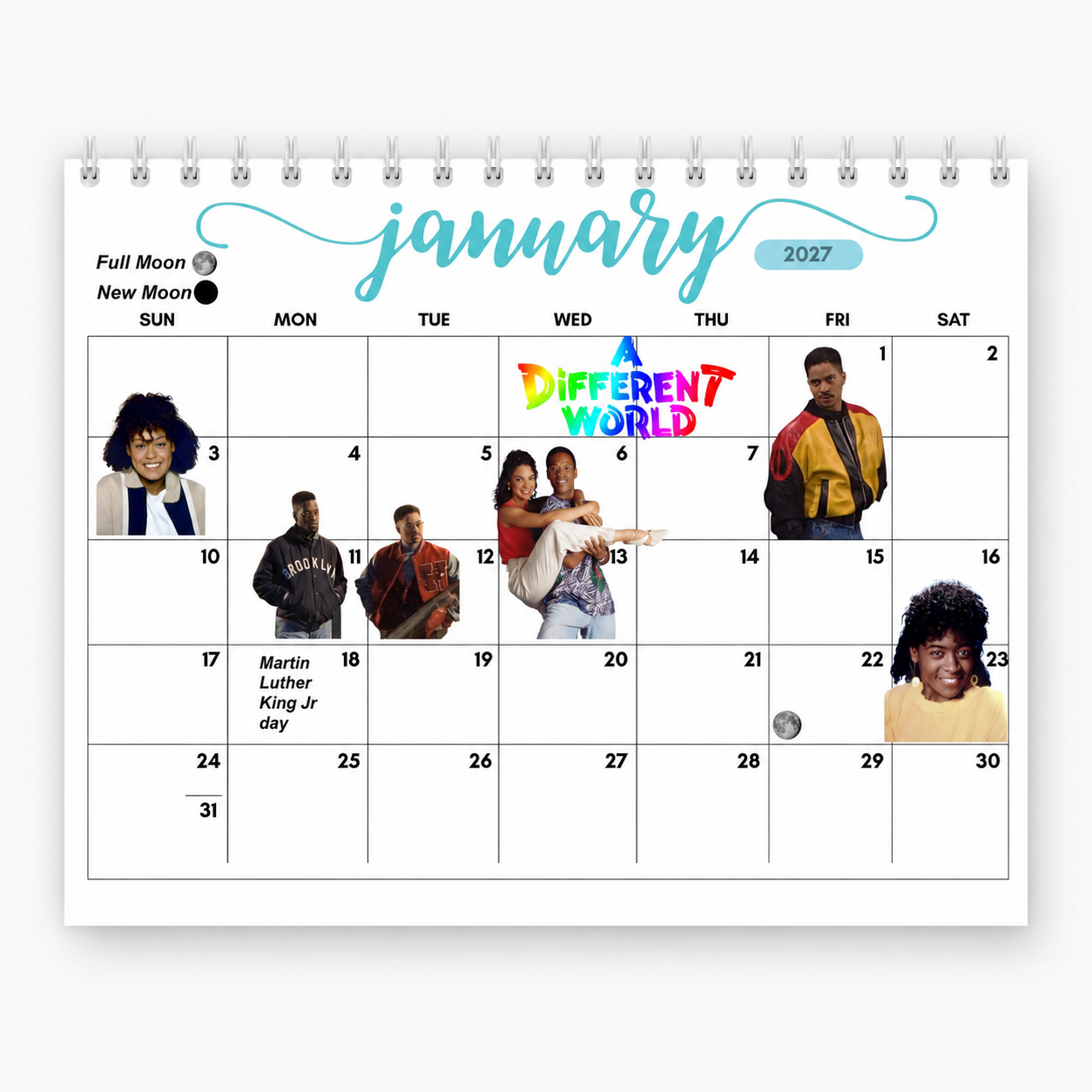 It's A Different World Wall Calendar 2027