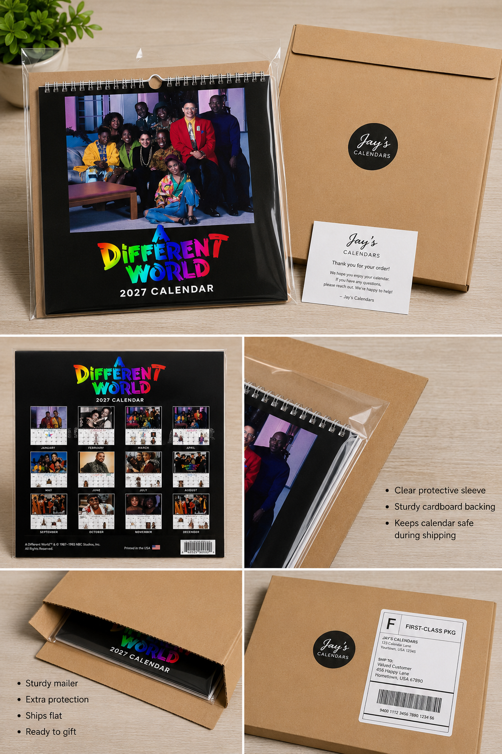 It's A Different World Wall Calendar 2027