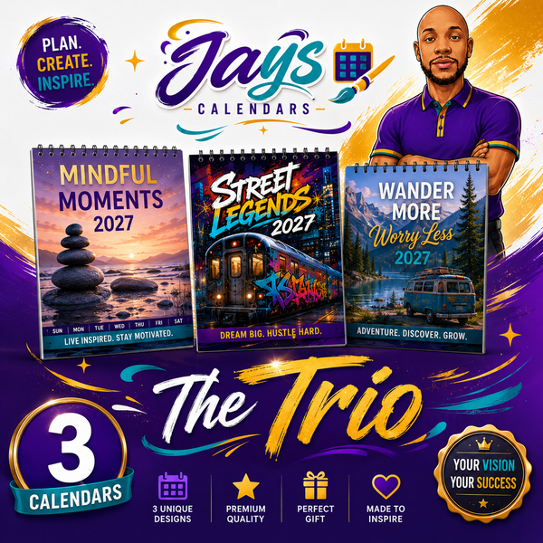 The Trio — 3 calendar gift package