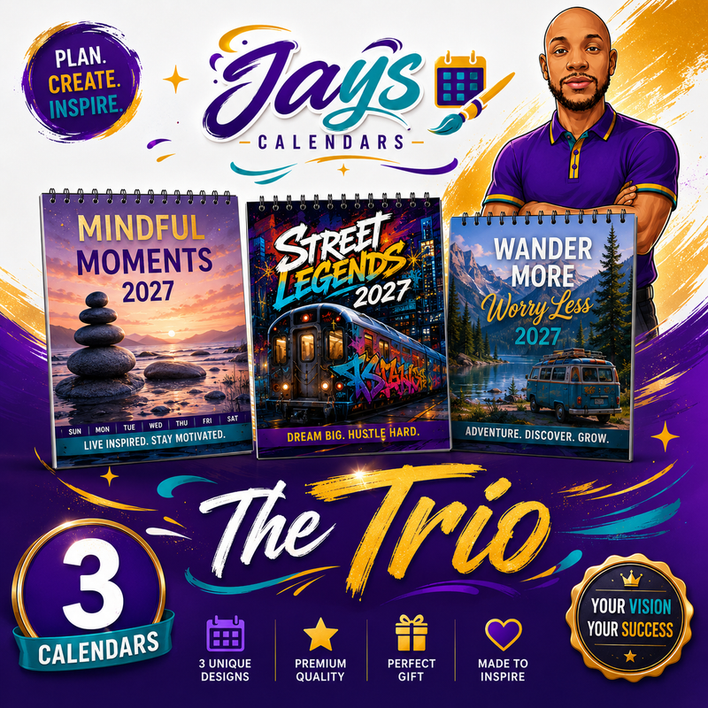 The Trio — 3 Calendar Bundle Pack