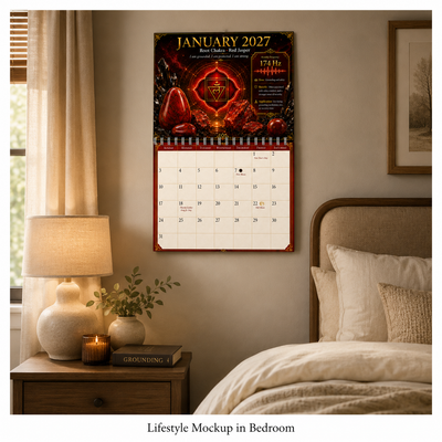 Chakra and Crystals Wall Calendar 2027