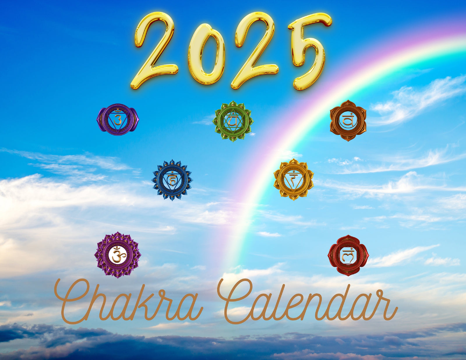 Chakra 2026 Wall Calendar