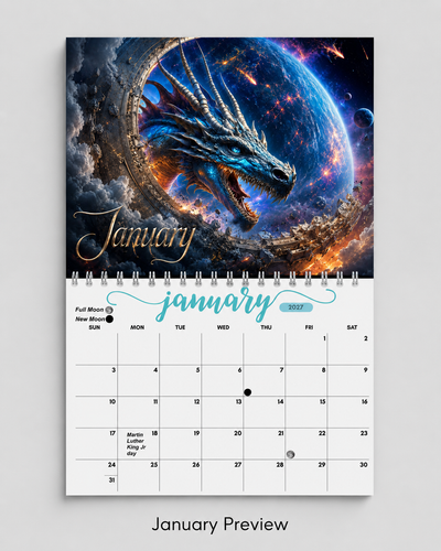 Sacred Animals Wall Calendar 2027