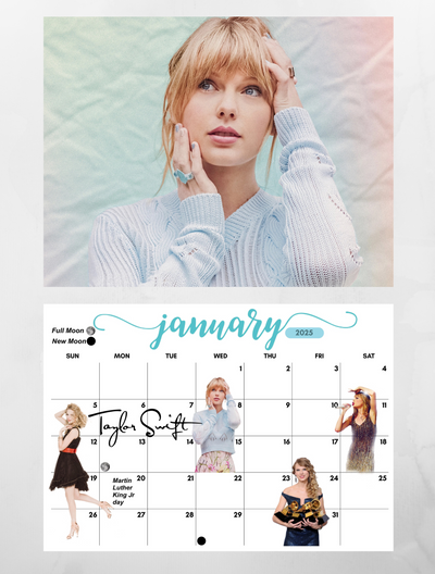 Taylor Swift calendar