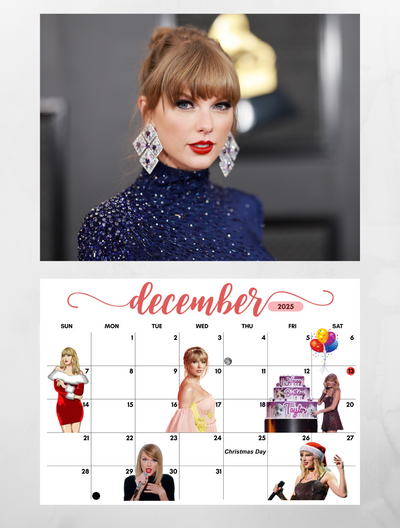 Taylor Swift calendar